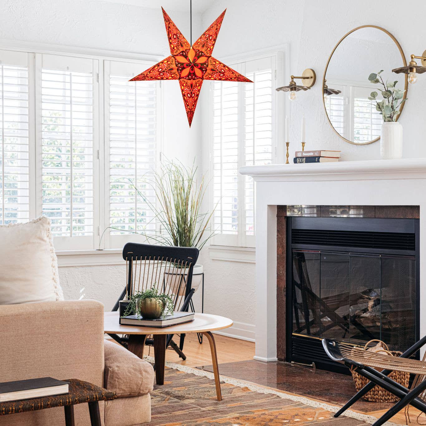 Om Paper Star Lantern - Imagine