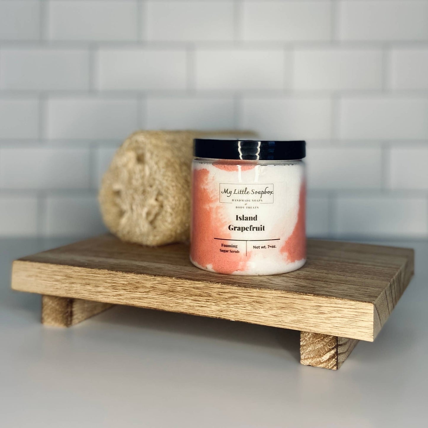 8oz Island Grapefruit Foaming Sugar Scrub