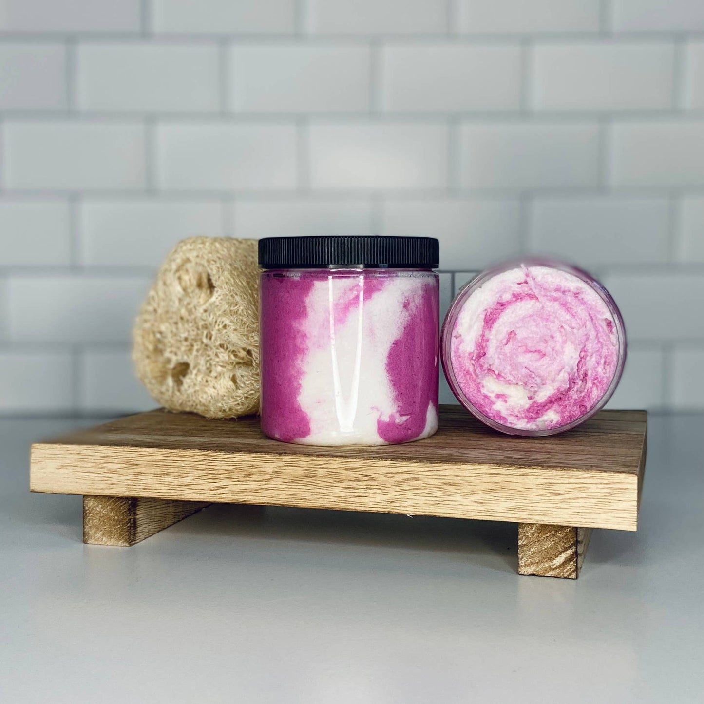 8oz Sea Salt Orchid Foaming Sugar Scrub