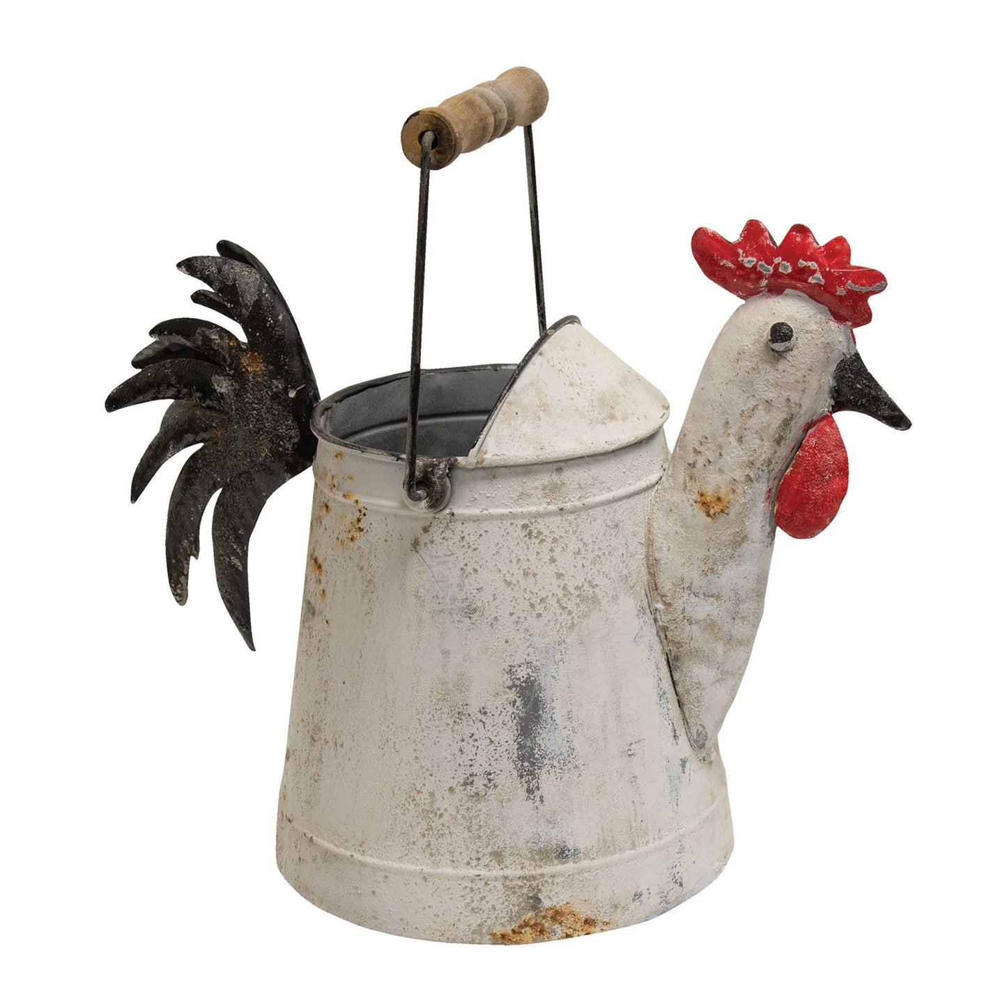 Metal Rooster Watering Can ..