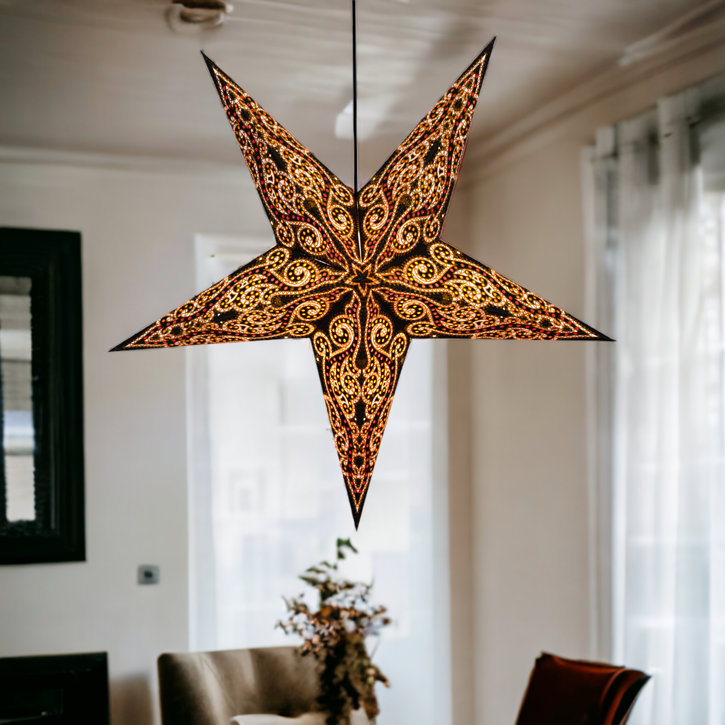 Om Paper Star Lantern - Realize