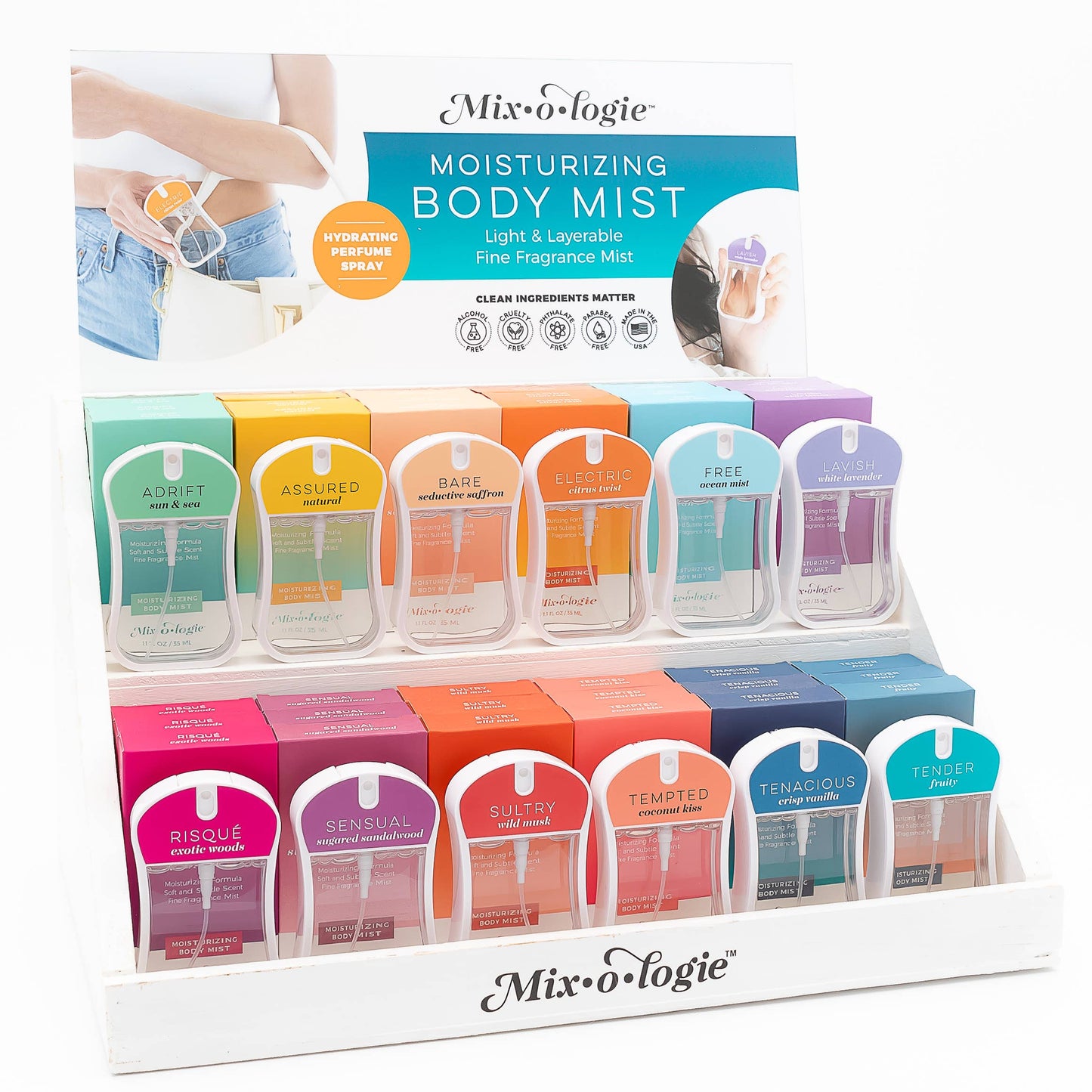 Moisturizing Body Mist Spray Pre-Pack