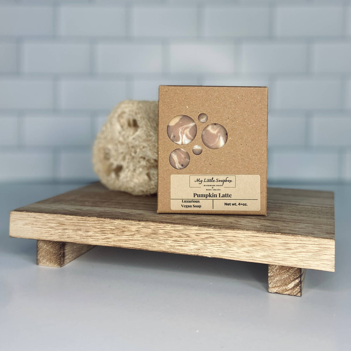 Pumpkin Latte Vegan Handmade Soap