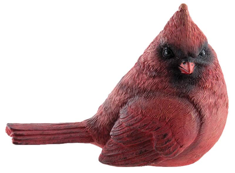 Large Resin Cardinal, 4 Assorted