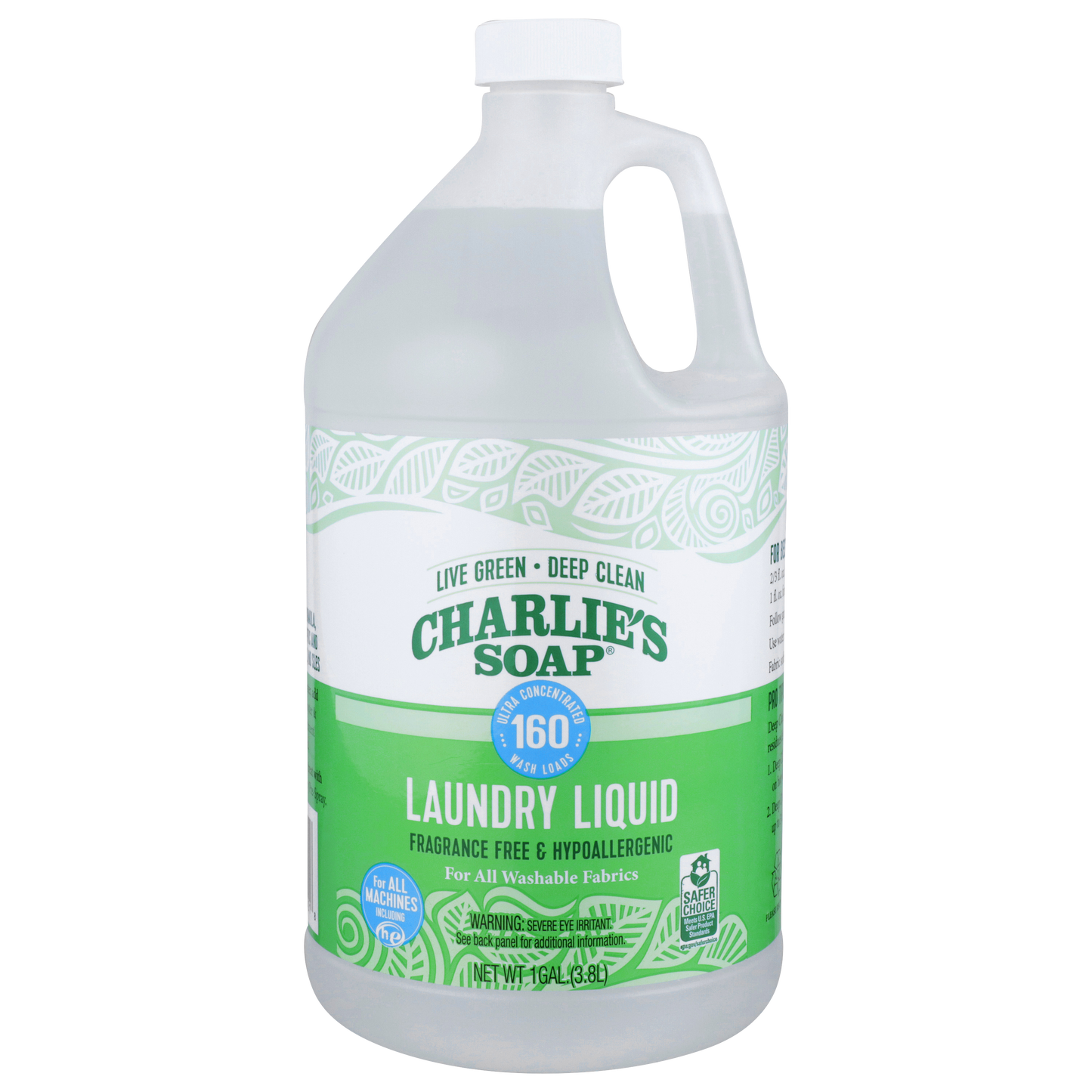 Natural Liquid Laundry Detergent 1 Gallon