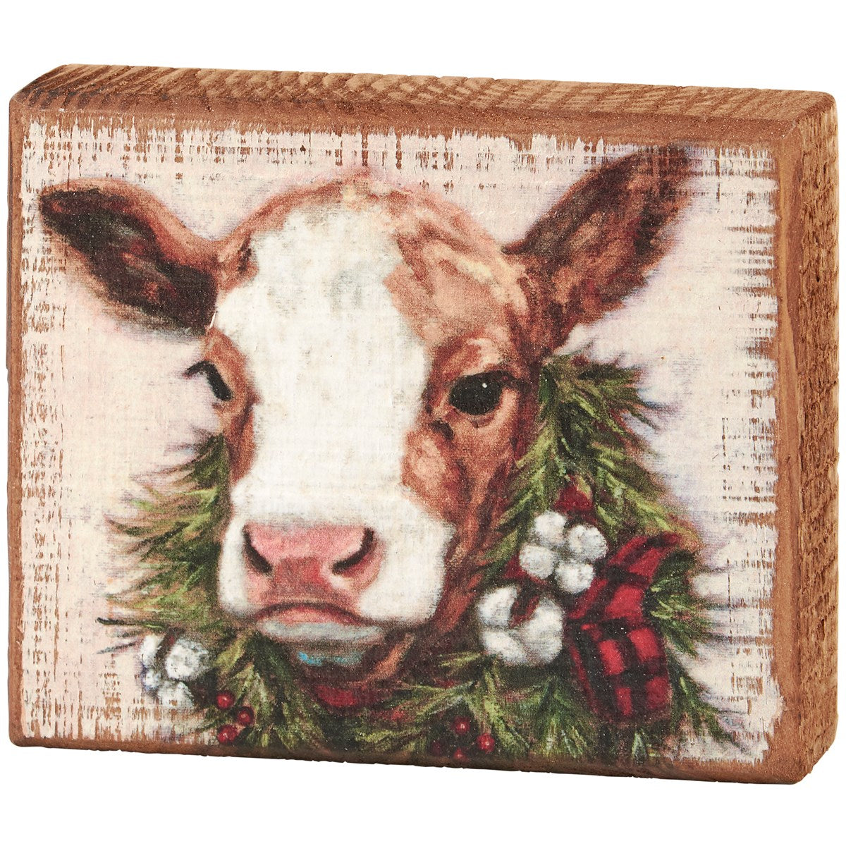 Block Sign - Merry Brown Calf