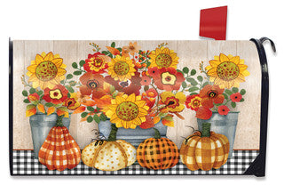 Autumn Bouquet Mailbox Cover