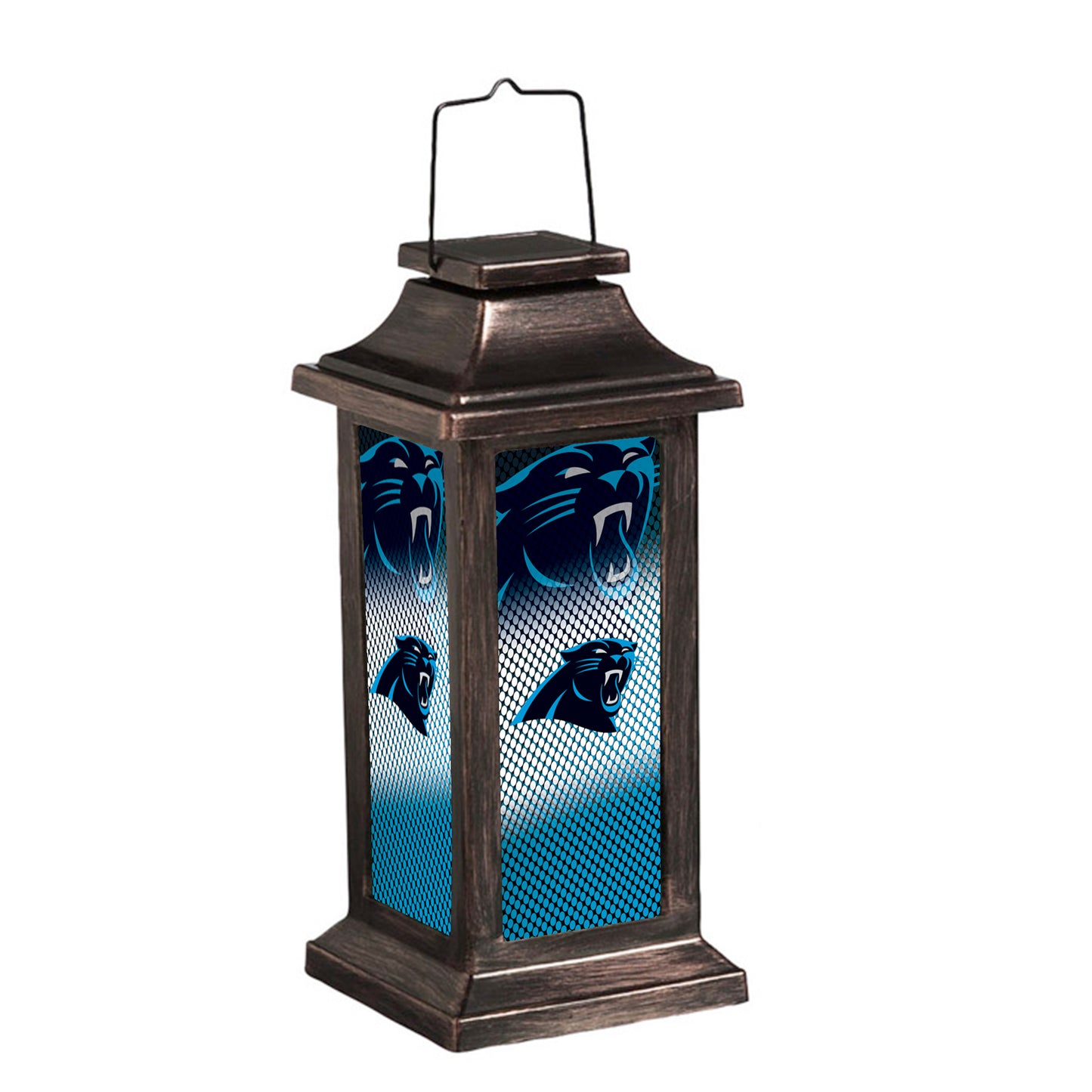 Solar Garden Lantern, Carolina Panthers