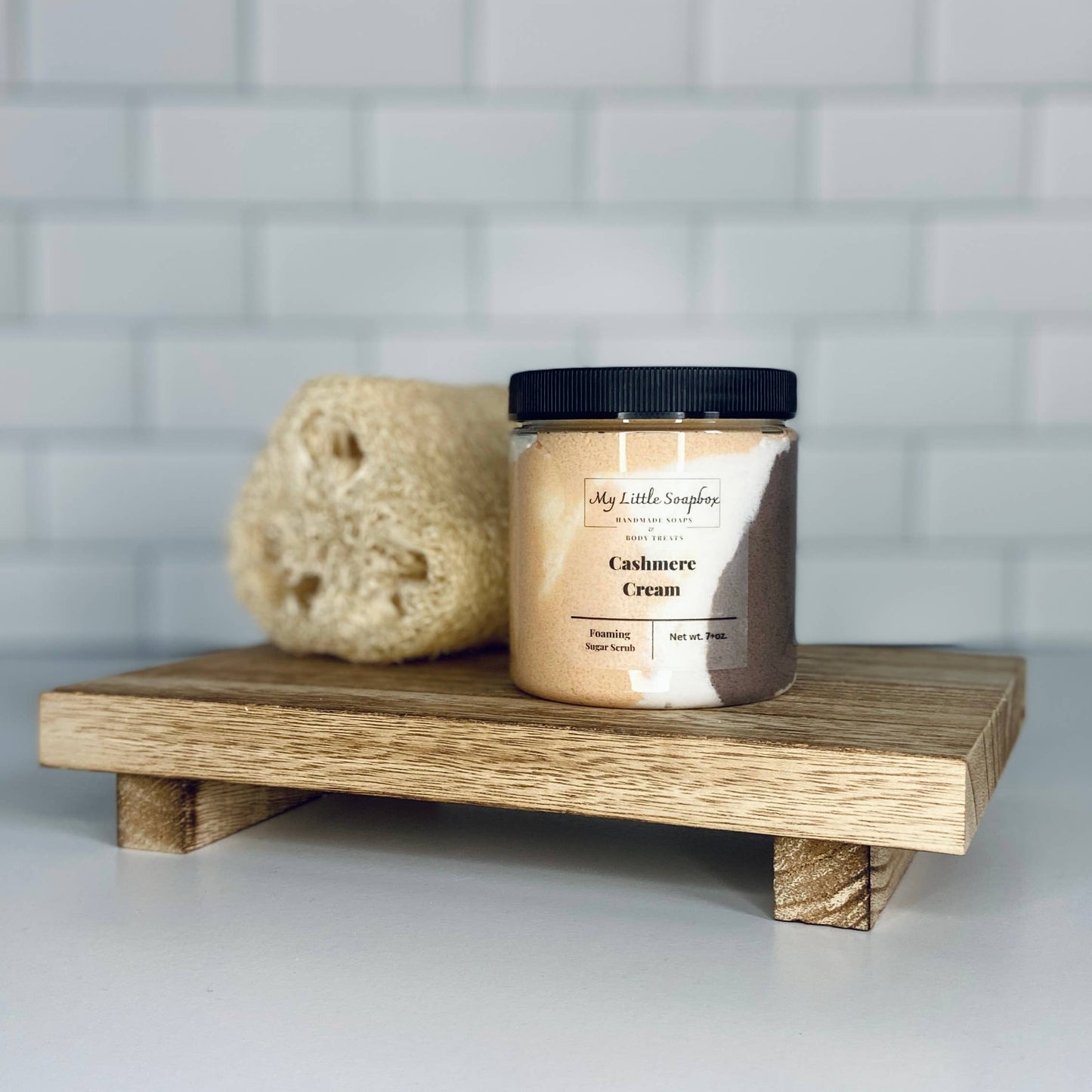 8oz Cashmere Cream Foaming Sugar Scrub