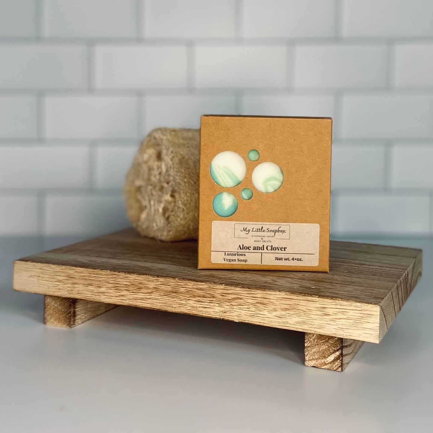 Aloe and Clover Vegan Handmade Soap