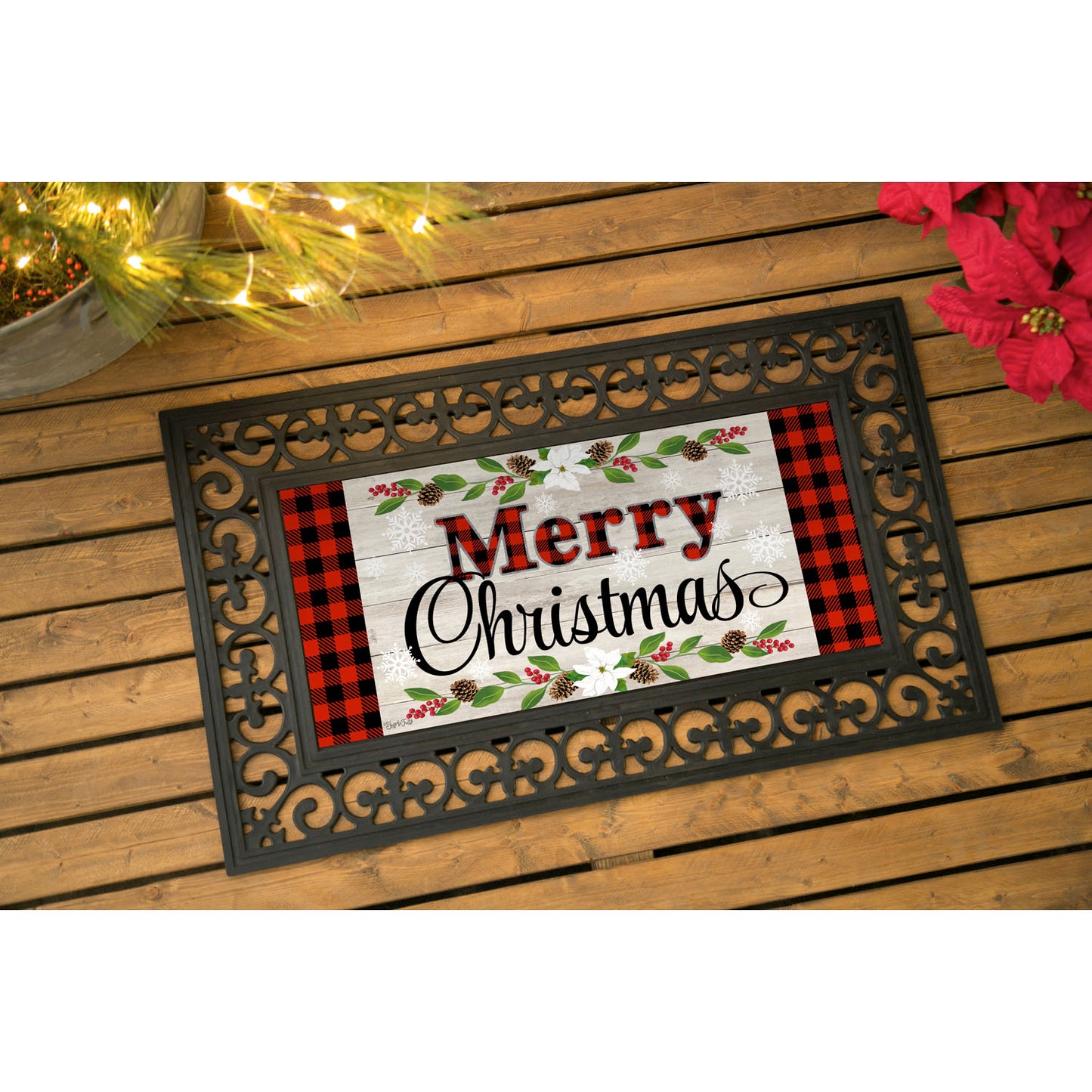 Christmas Sentiments Sassafras Switch Mat