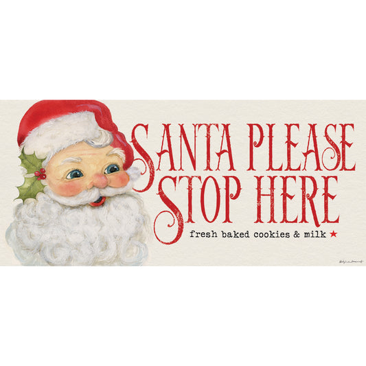 Santa Please Stop Here Sassafras Switch Mat