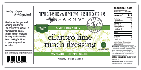 Cilantro Lime Ranch Dressing