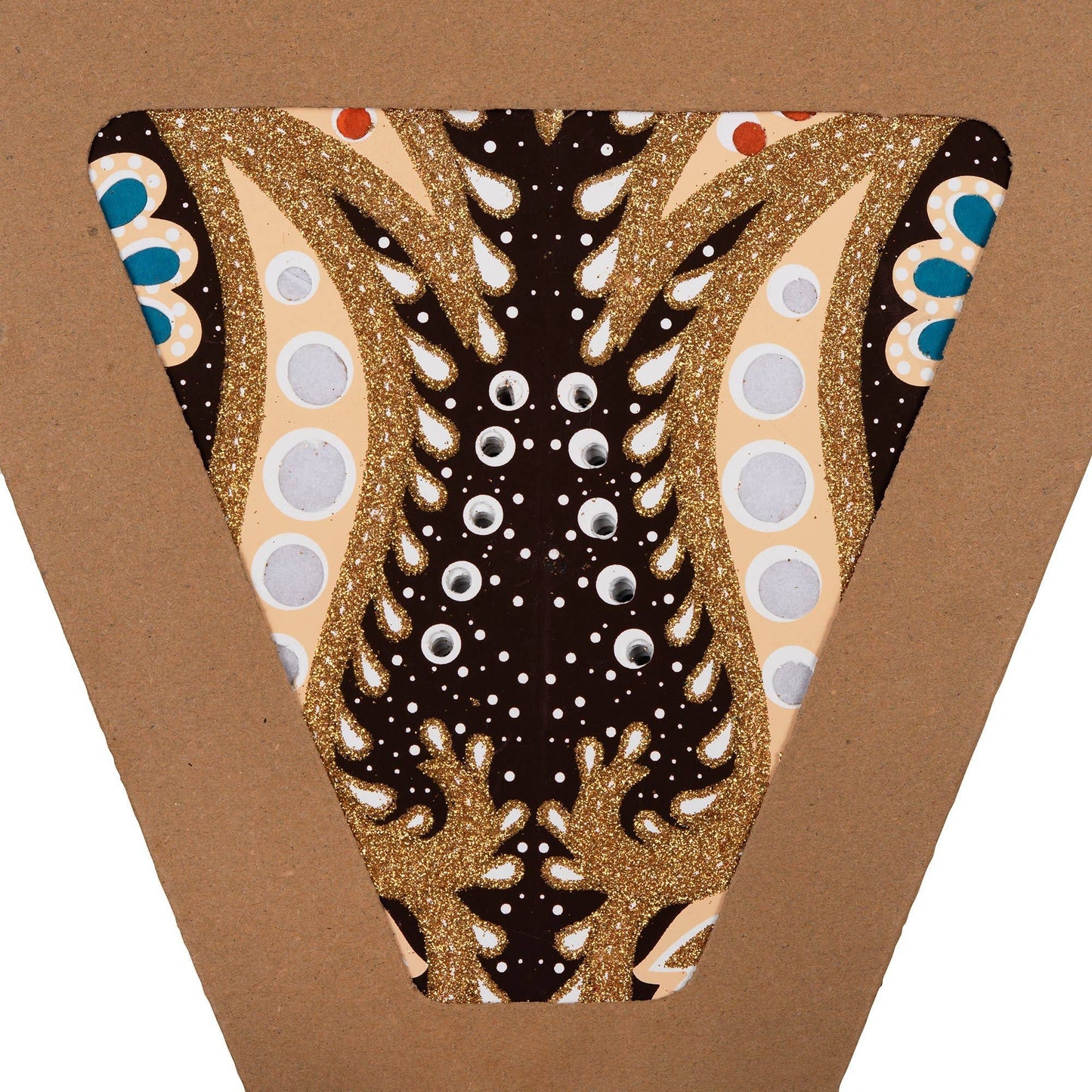 Om Paper Star Lantern - Tiger's Eye