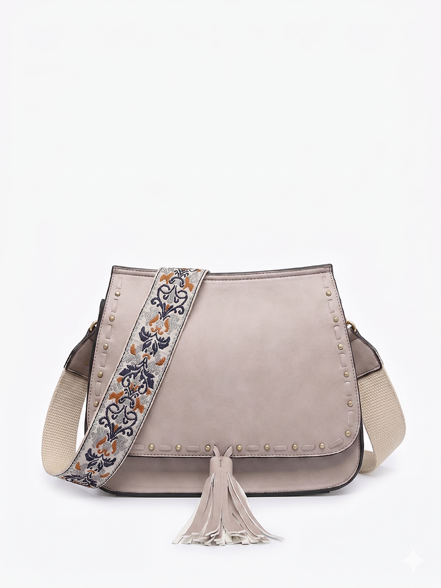 M1970 Bailey Crossbody with Print Contrast Strap