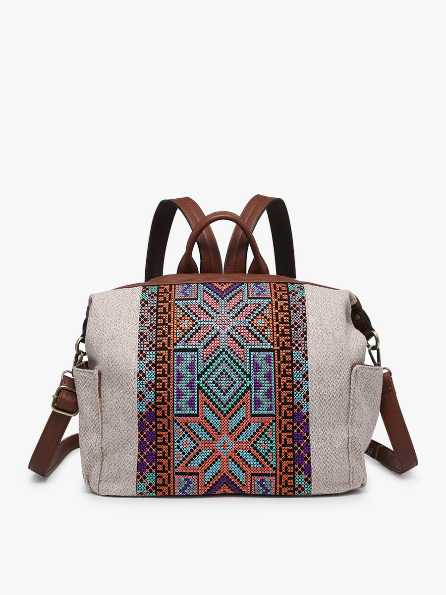 BP2075 Lexie Aztec Backpack/Satchel