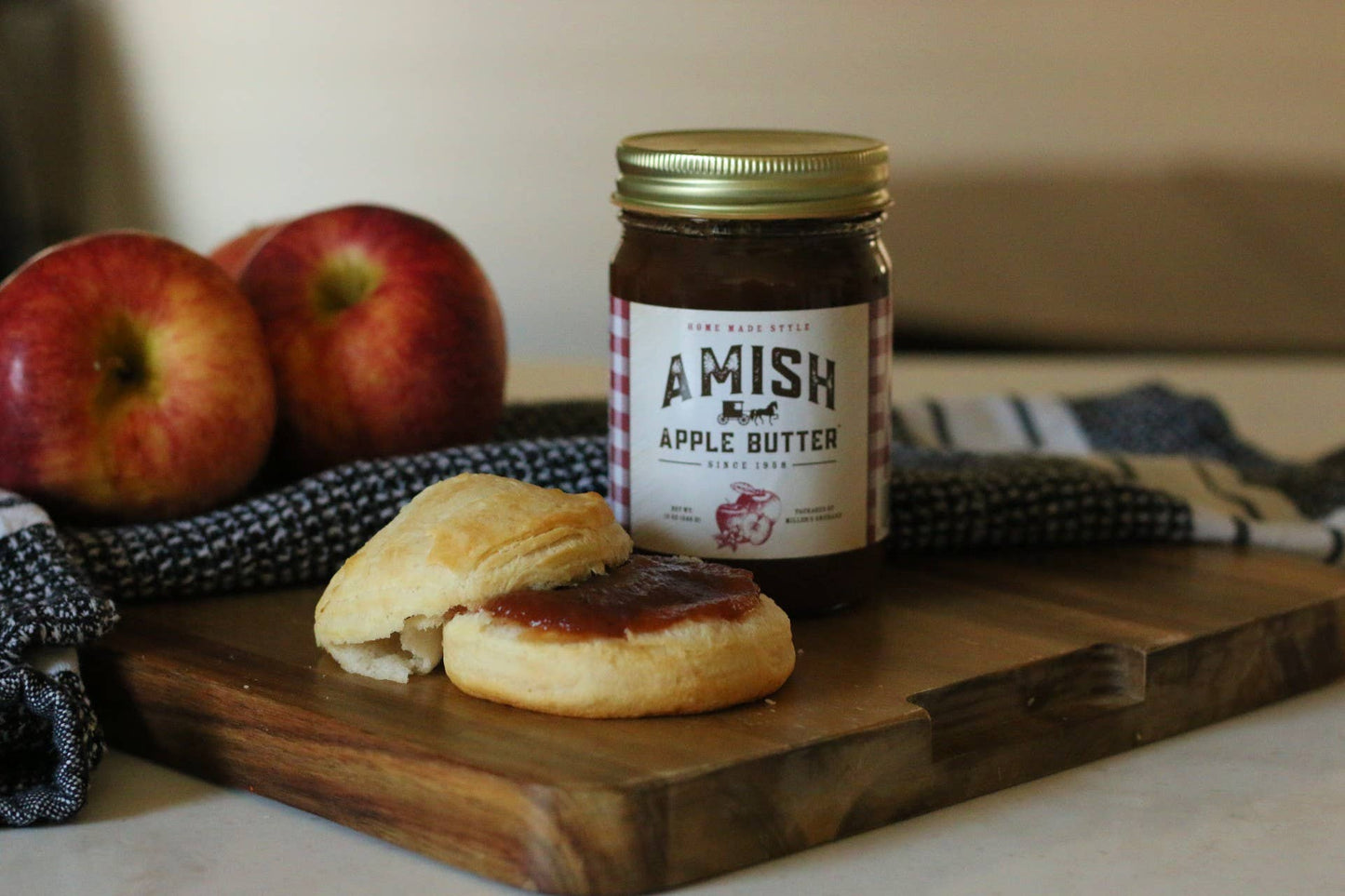 Amish Apple Butter - Regular (12 oz jar)