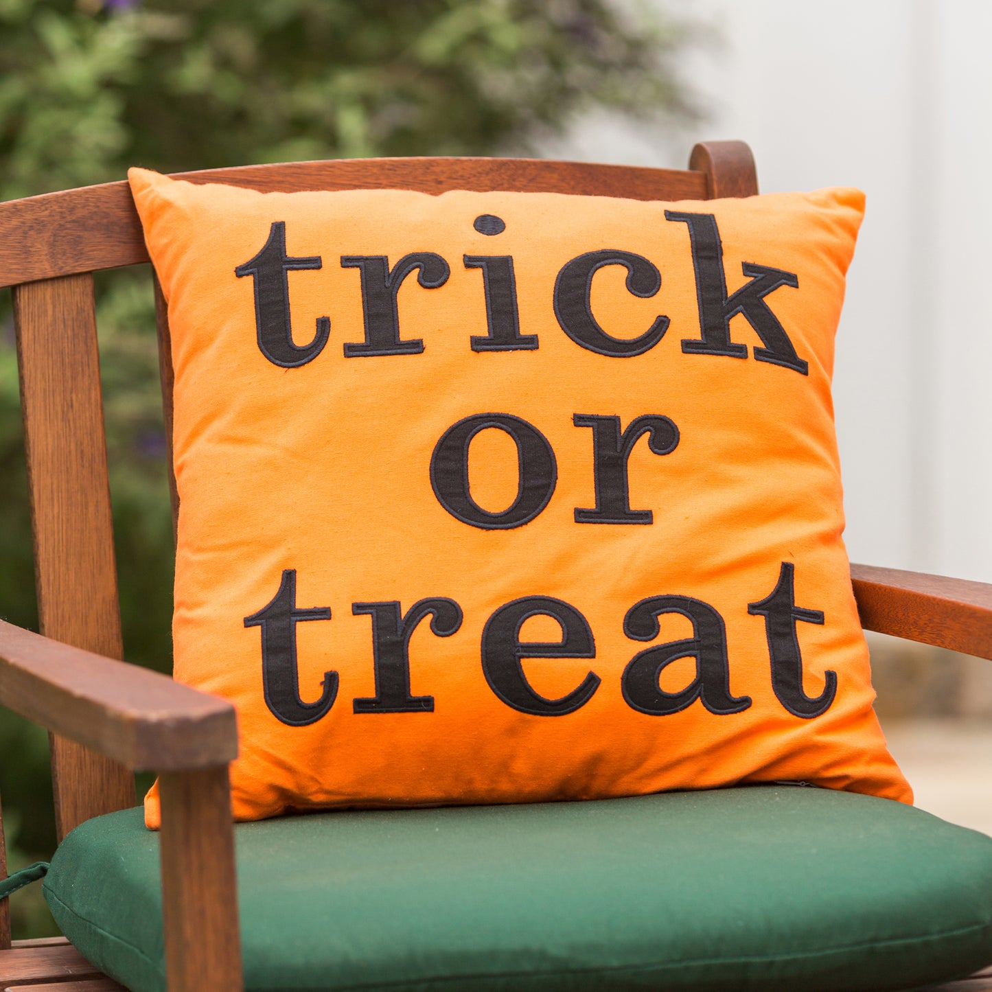 Trick or Treat Pillow 18"x18"