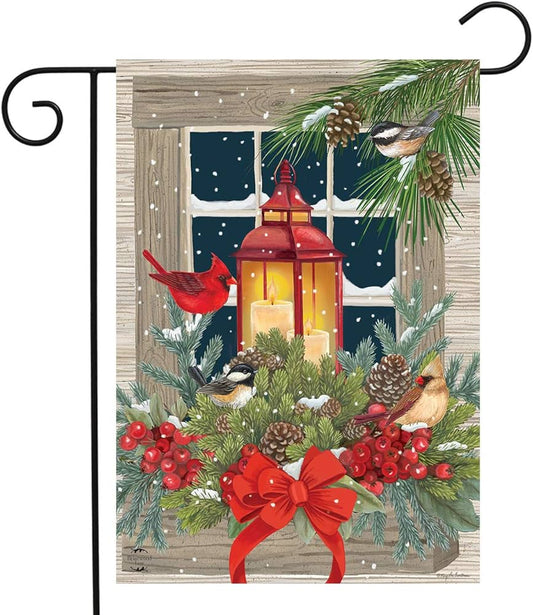 Magic Of The Season Winter Garden Flag