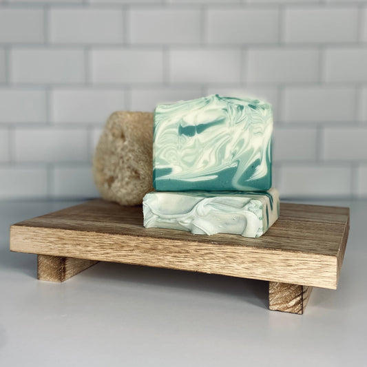 Green Tea and Cucumber Vegan Handmade Soap