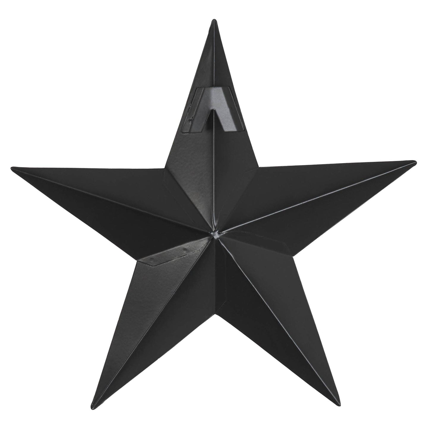 Metal Star Speckled Black Distressed 8x8