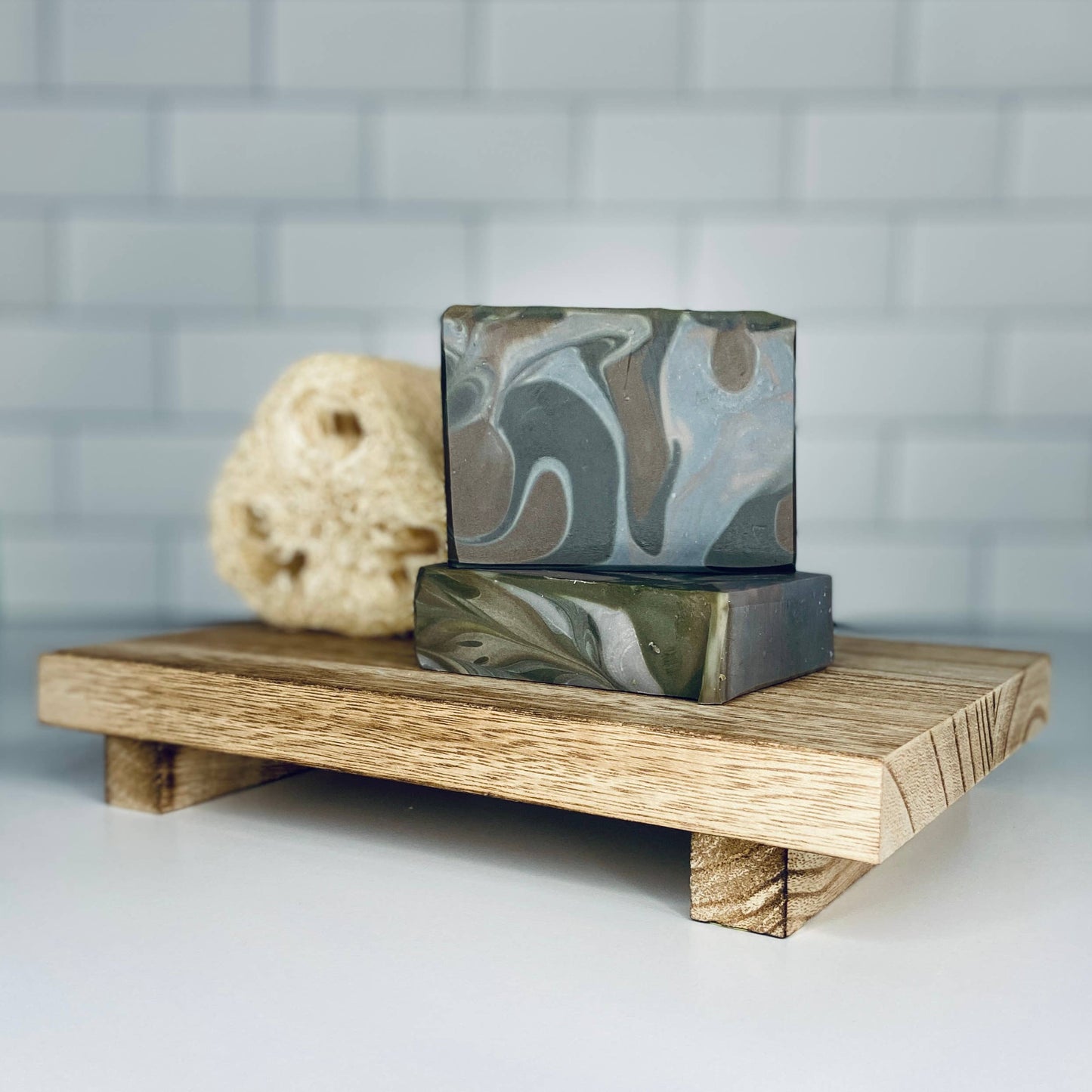 Bourbon Vanilla Men's Vegan Handmade Soap
