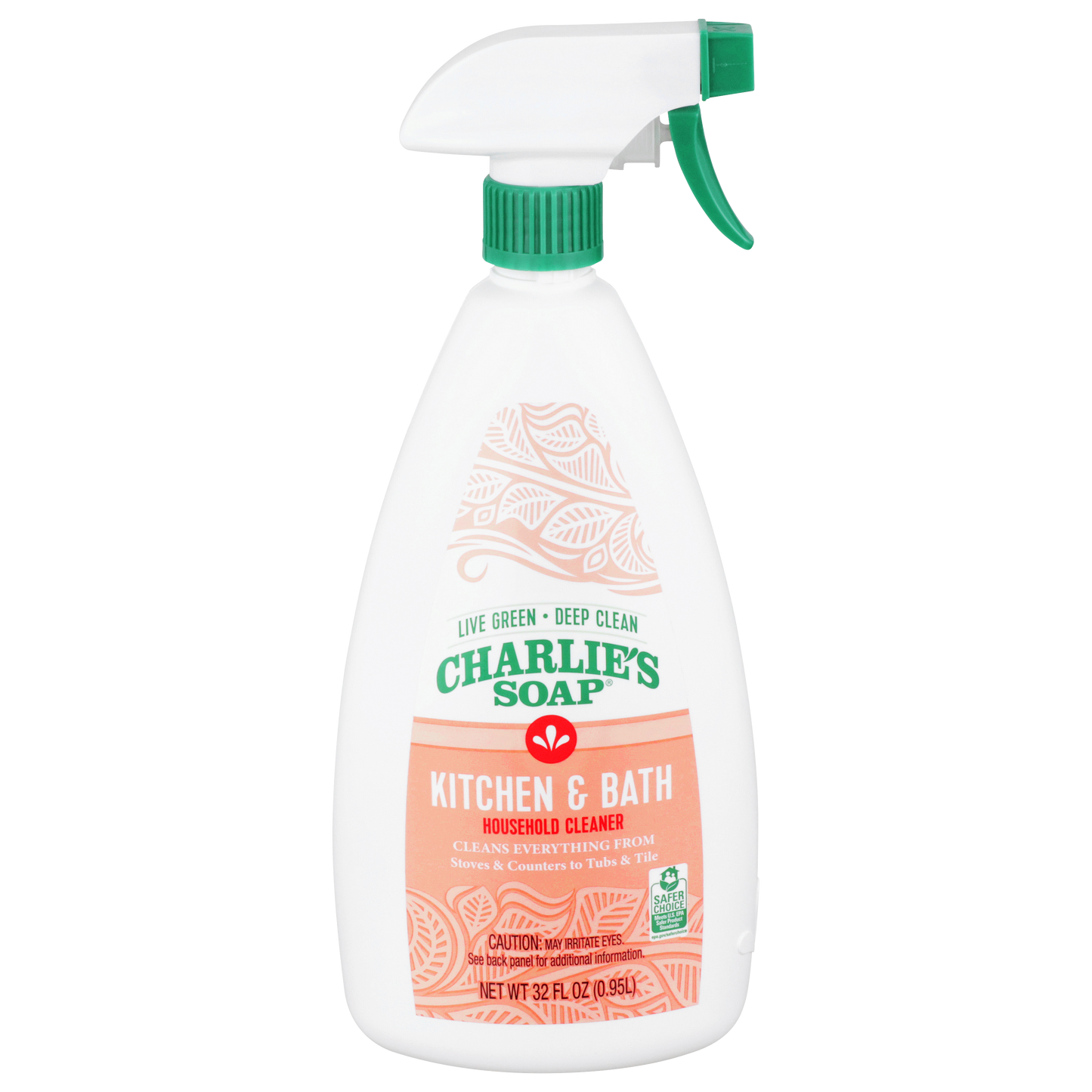 Environmentally Safe Natural Kitchen & Bath Household Cleaner