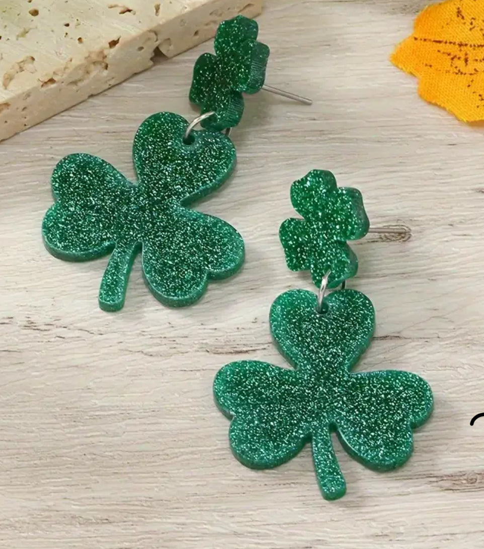 Shamrock Earrings