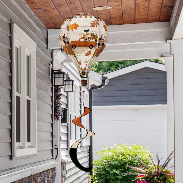 Happy Fall Pickup Hot Air Balloon