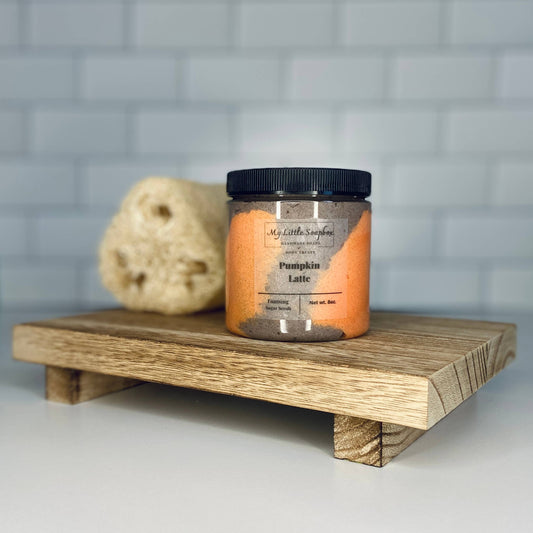 8oz Pumpkin Latte Foaming Sugar Scrub