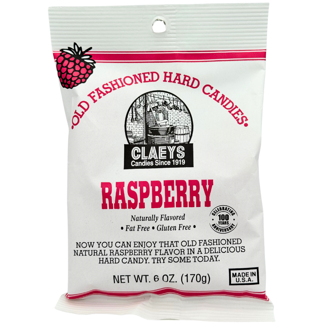 Sanded Drops Hard Candy - Raspberry 24/6oz