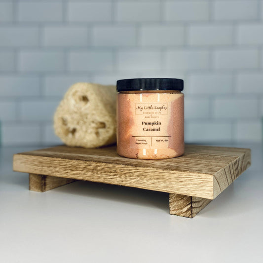 8oz Pumpkin Caramel Foaming Sugar Scrub