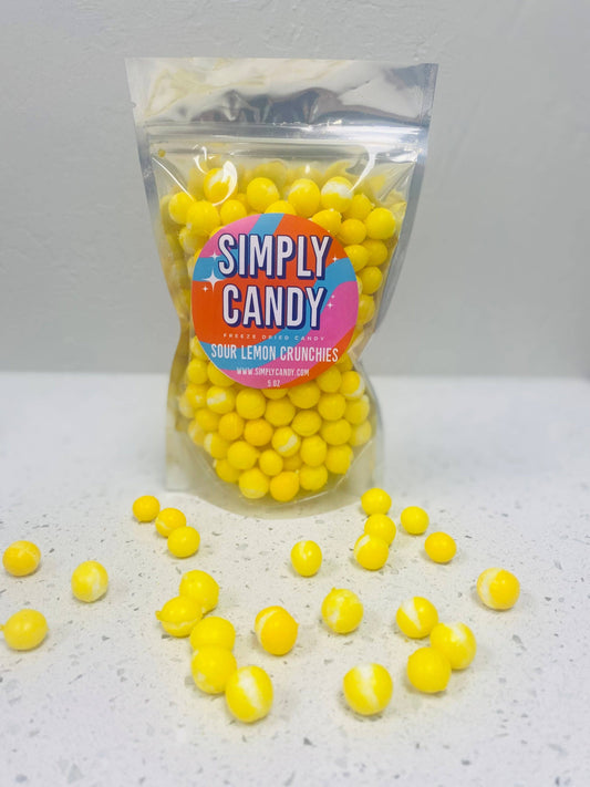 Freeze Dried Sour Lemon Candy