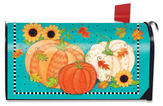 Whimsical Fall Primitive Mailbox Cover