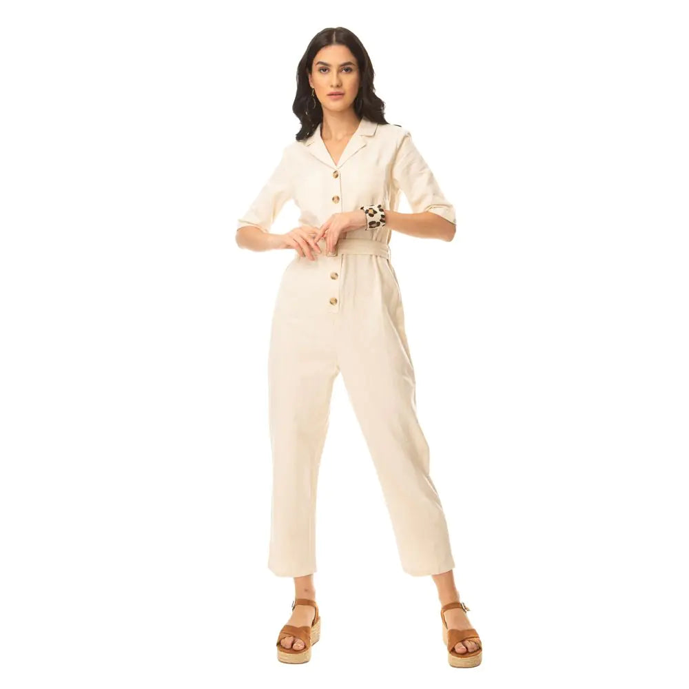 Beiged fantasy jumpsuit