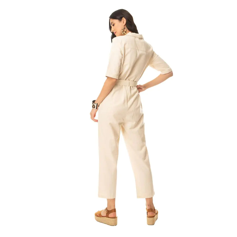 Beiged fantasy jumpsuit