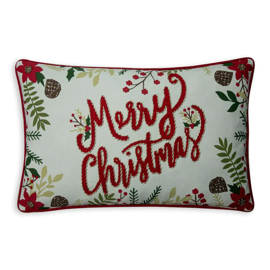 Merry Christmas Vintage Memories PillowSize(18x18)