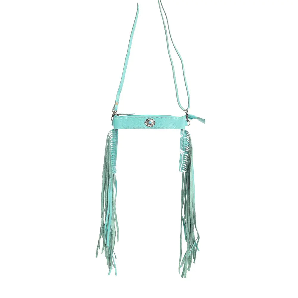 Azura Clear Bag in Teal