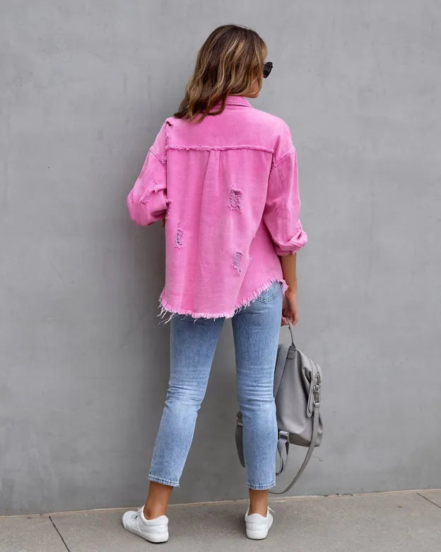 Lightweight Pink Jacket